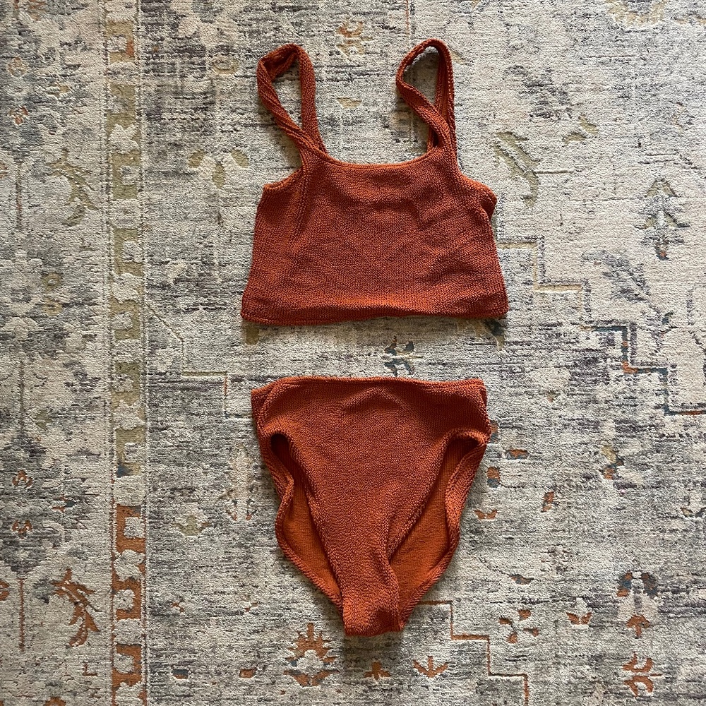 You Swim Two-Piece Set Orange